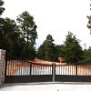 Arched under Style Driveway Gate