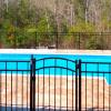 Aluminum Pool Fence with small gate